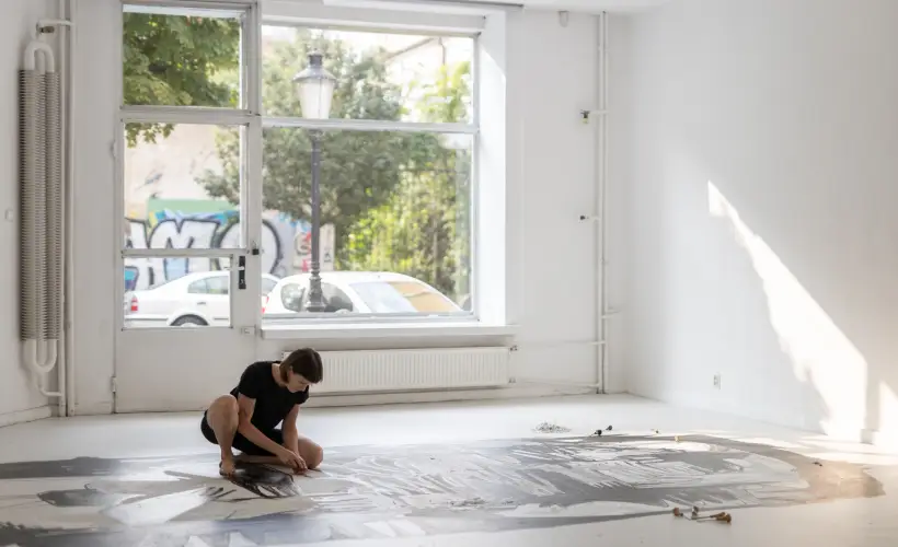 zdjęcie z wystawy Pracownia otwarta